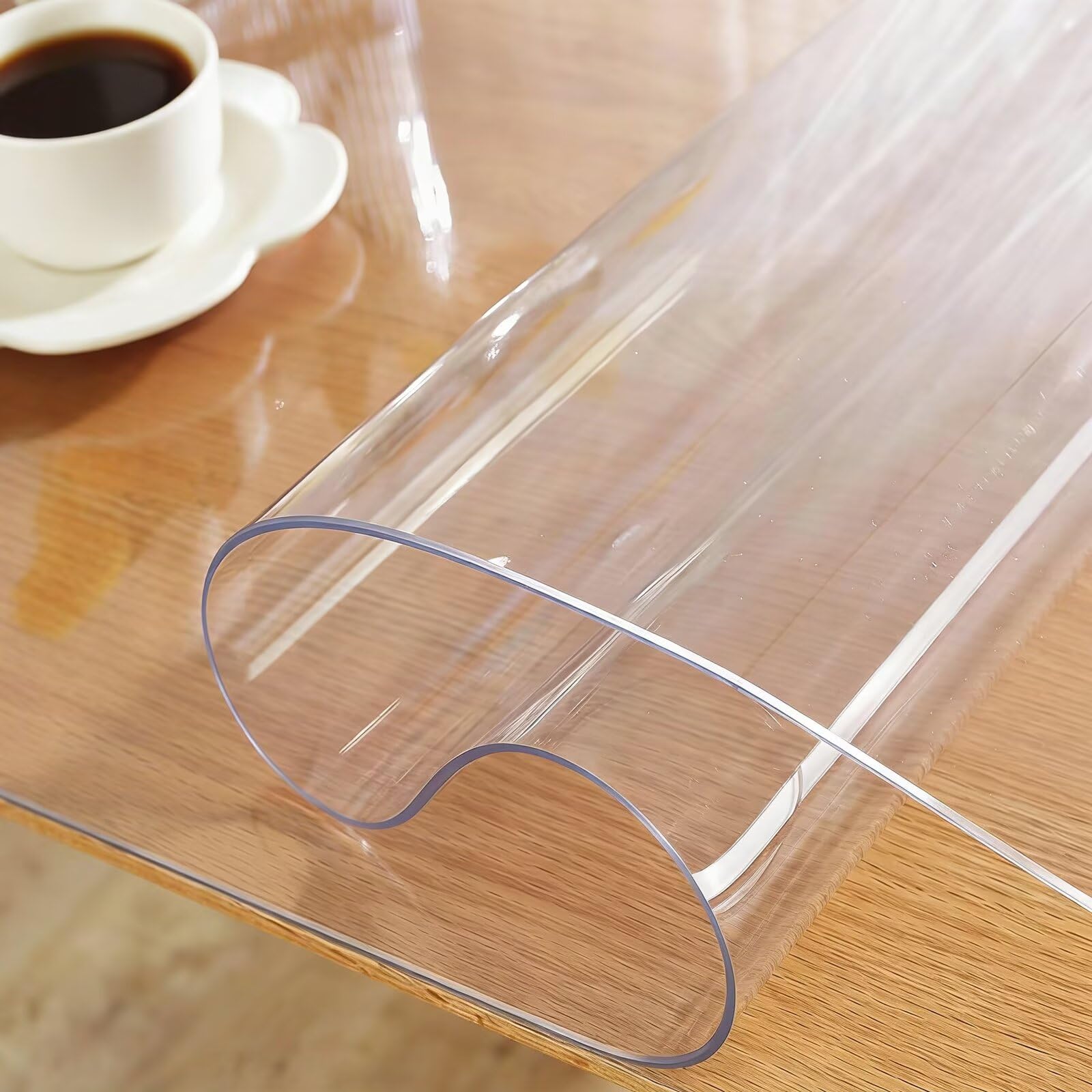 Clear Table Cover Protector, Clear Desk Mat, Table Protector