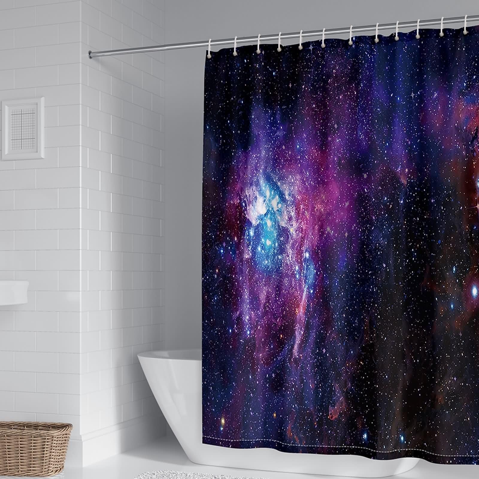Rideau de douche grand format 300x200 cm contre les fuites d'eau