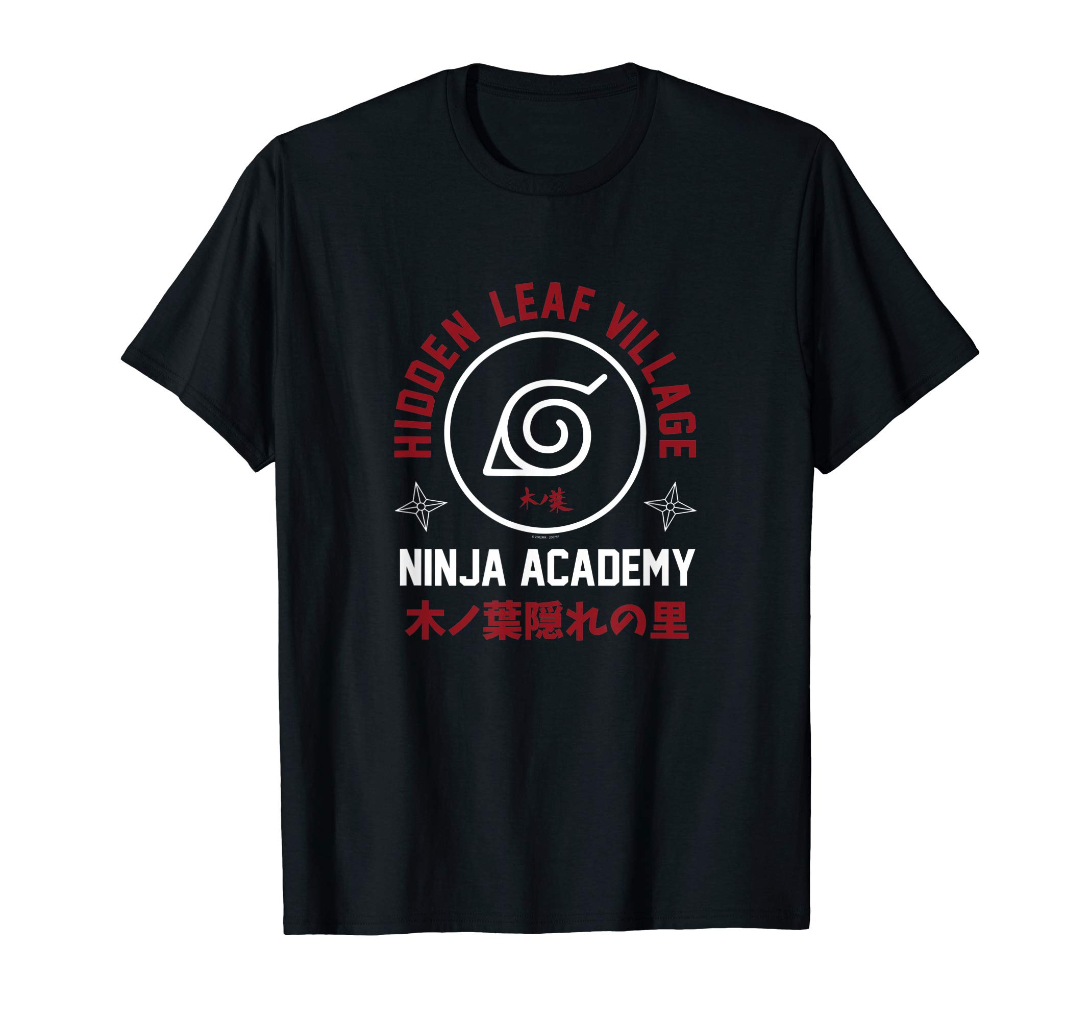 NarutoShippuden Ninja Academy T-ShirtOEKO-TEX STANDARD 100