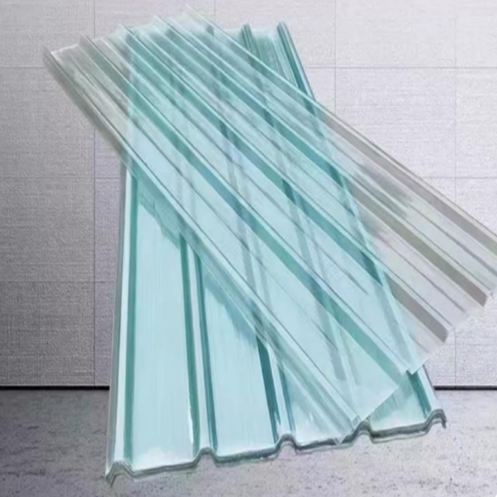 Pannelli Tetto Trasparente,Pannelli per Tetto Impermeabili e Fonoassorbenti,Pannello in Fibra di Vetro da 1.5mm Termoisolanti,Facili da Arrotolare e Tagliare,per Serre Verande (0.9x2m,1 pcs)