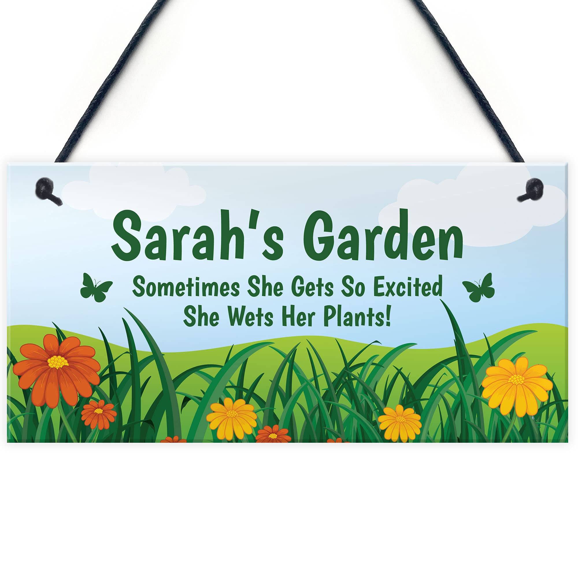 Funny Humorous Garden Signs And Plaques Personalised Summerhouse Sign Home Decor
