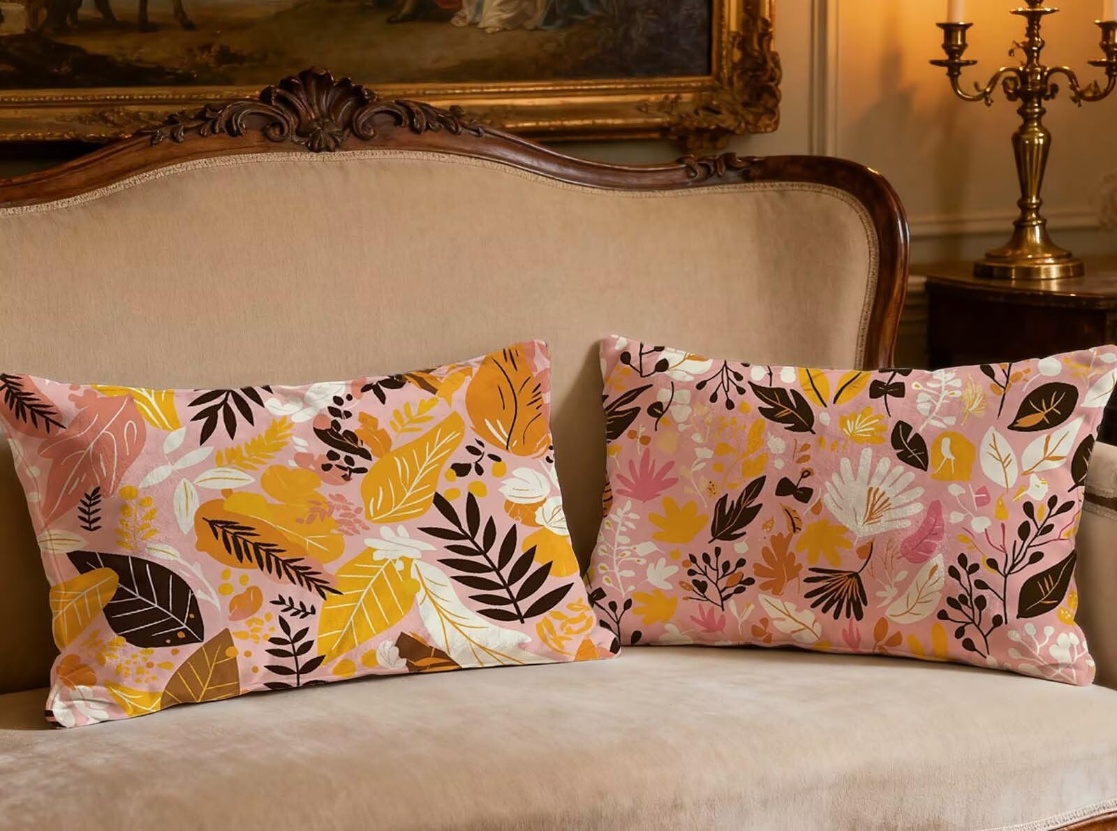 Taie oreiller 50x70cm velours pour protéger vos coussins et embellir le lit