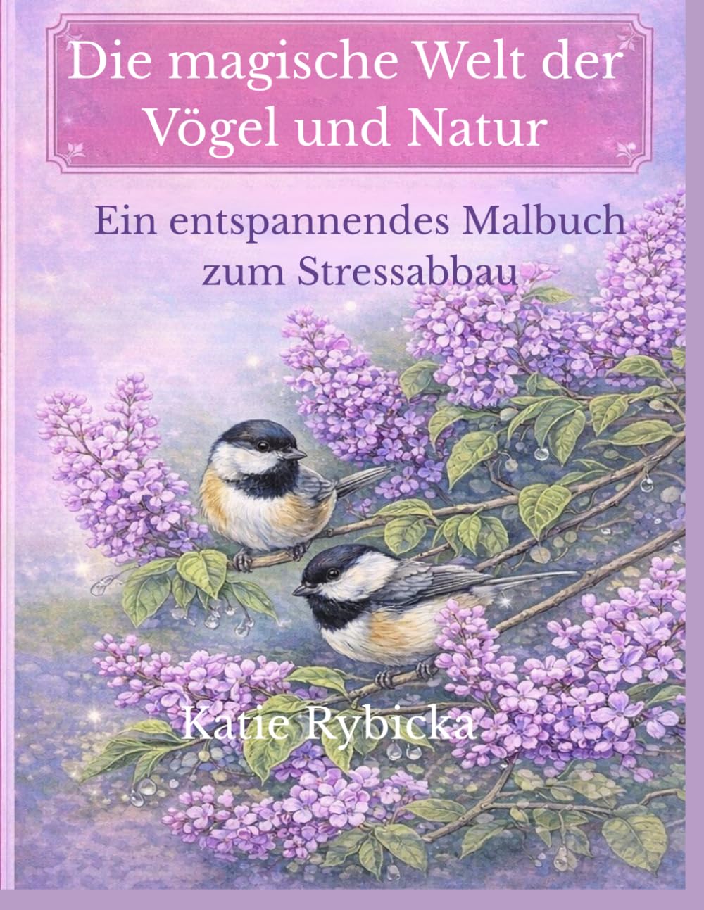 Die magische Welt der Vögel und Natur: Ein entspannendes Malbuch für Erwachsene zur Stressbewältigung