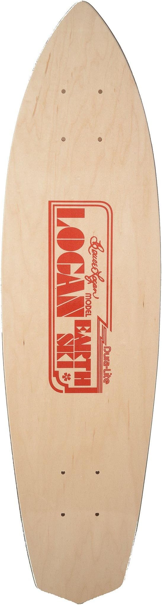 Dura-Lite Bruce Logan Model Deck, 7-3/8 x 29-Inch/15.5-Inch WB, Red