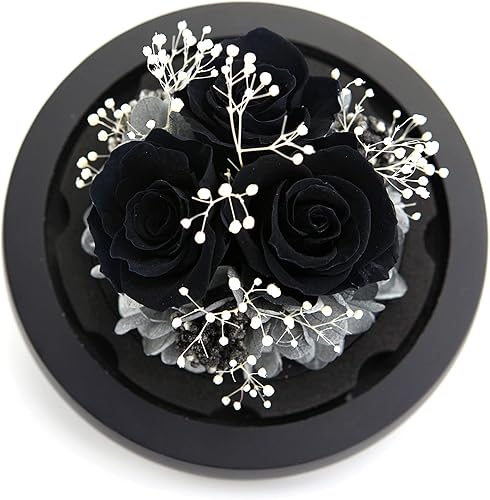 Miniatura 2 de Kylin Glory Forever Flowers - Rosas eternas reales preservadas, regalo con luces LED de estado de ánimo para el día de San Valentín, cumpleaños,