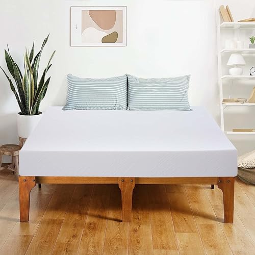 Miniatura 2 de Colchón tamaño individual XL, colchón de espuma viscoelástica de 10 pulgadas con té verde y gel refrescante infundido para un sueño fresco y alivio