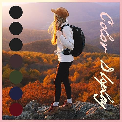 Miniatura 3 de iceROSE Paquete de 7 leggings con forro polar para mujer, suaves, térmicos, cálidos, para invierno, entrenamiento, yoga