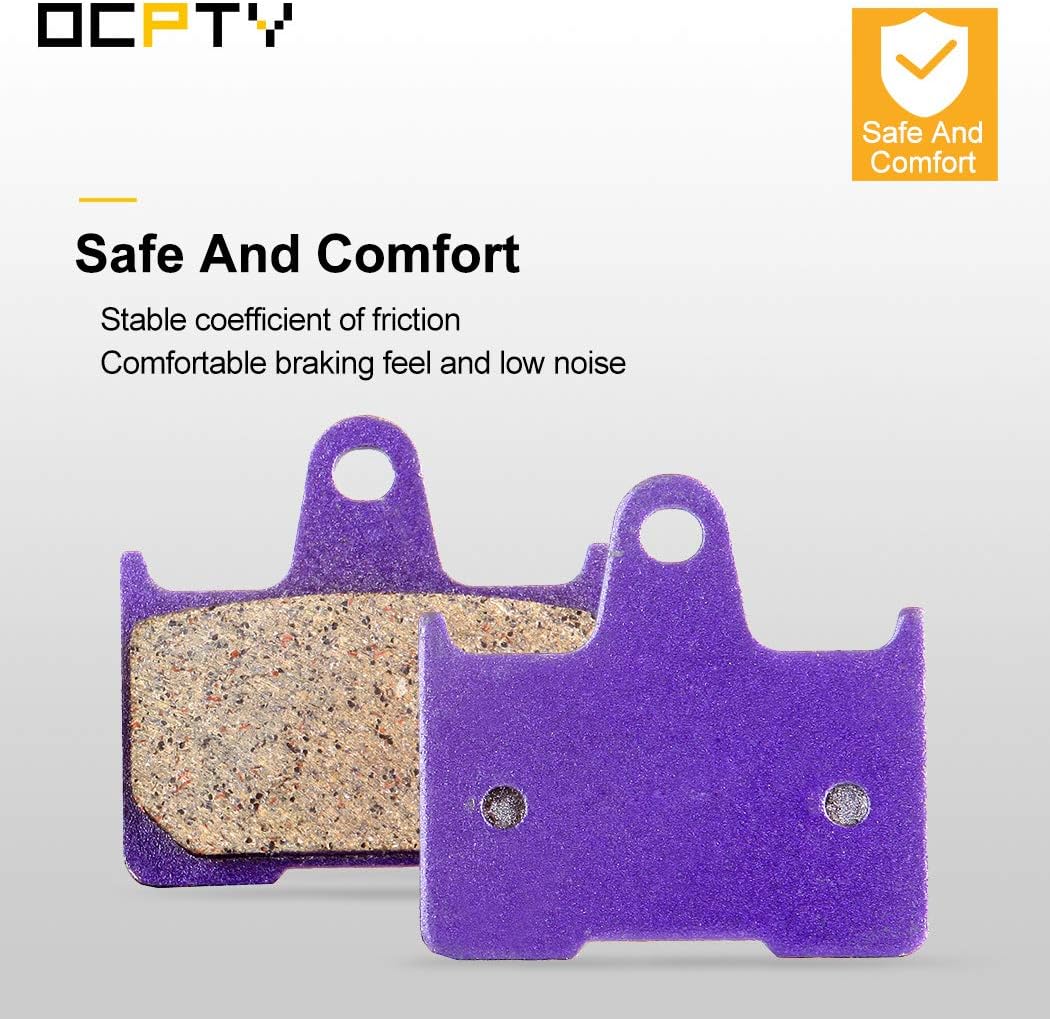 OCPTY Carbon Fiber Brake Pads for 2008-2011 for Ninja ZX14 ZX1400C