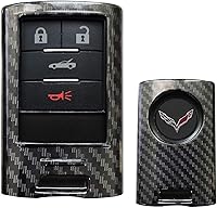 Vista 11 de Carcasa iJDMTOY para llavero de mando a distancia de Cadillaic, Blanco