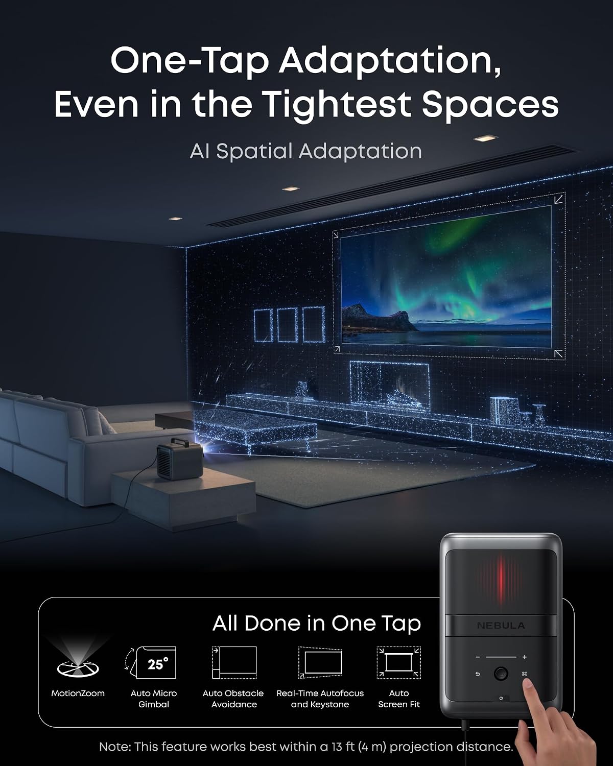 Nebula X1S 4K Triple Laser Projector, 6,000 ANSI Lumens, Google TV 6 71602kebP9L. AC SL1500