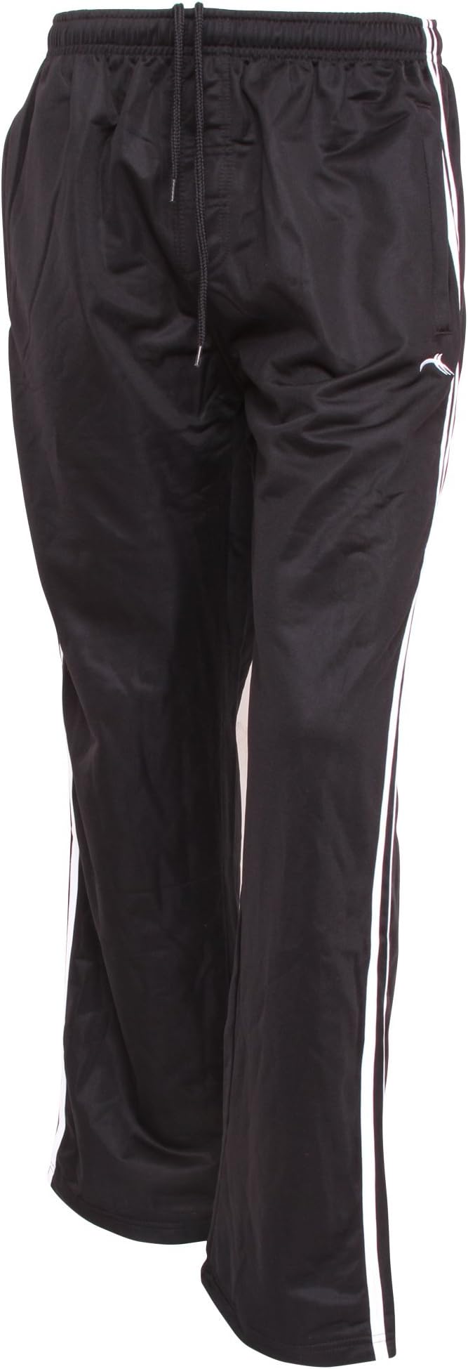 Universal TextilesMens Jogging Bottoms (Open Cuff) (XL Waist 40-42inch (102-107cm)) (Black)