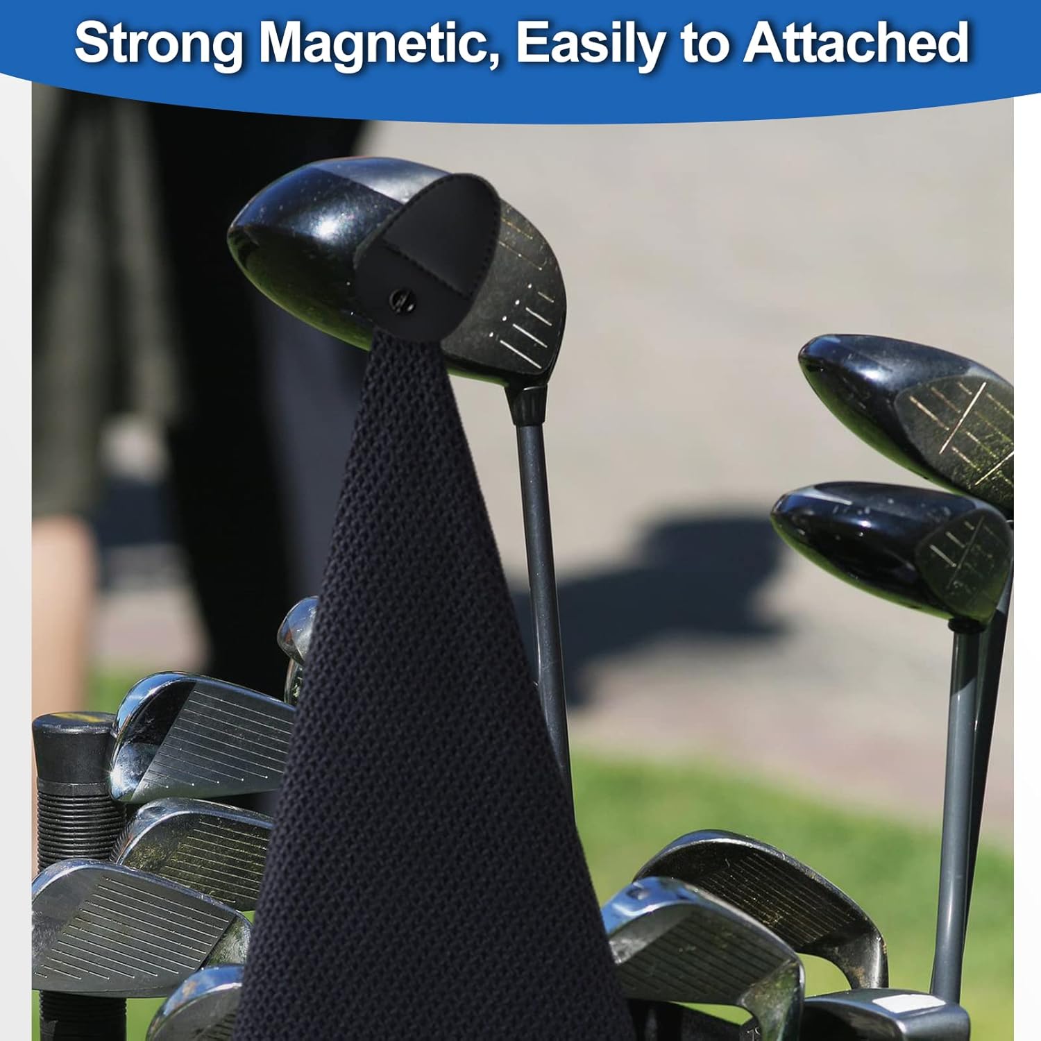 review Golf Towel Large Magnetic Towel with Top-Tier Microfiber,Golf Training Aid - Funny Golf Towel with Industrial Strength Magnet,for Strong Hold to Golf Carts or Clubs,Gifts for Golf Lovers,24” High