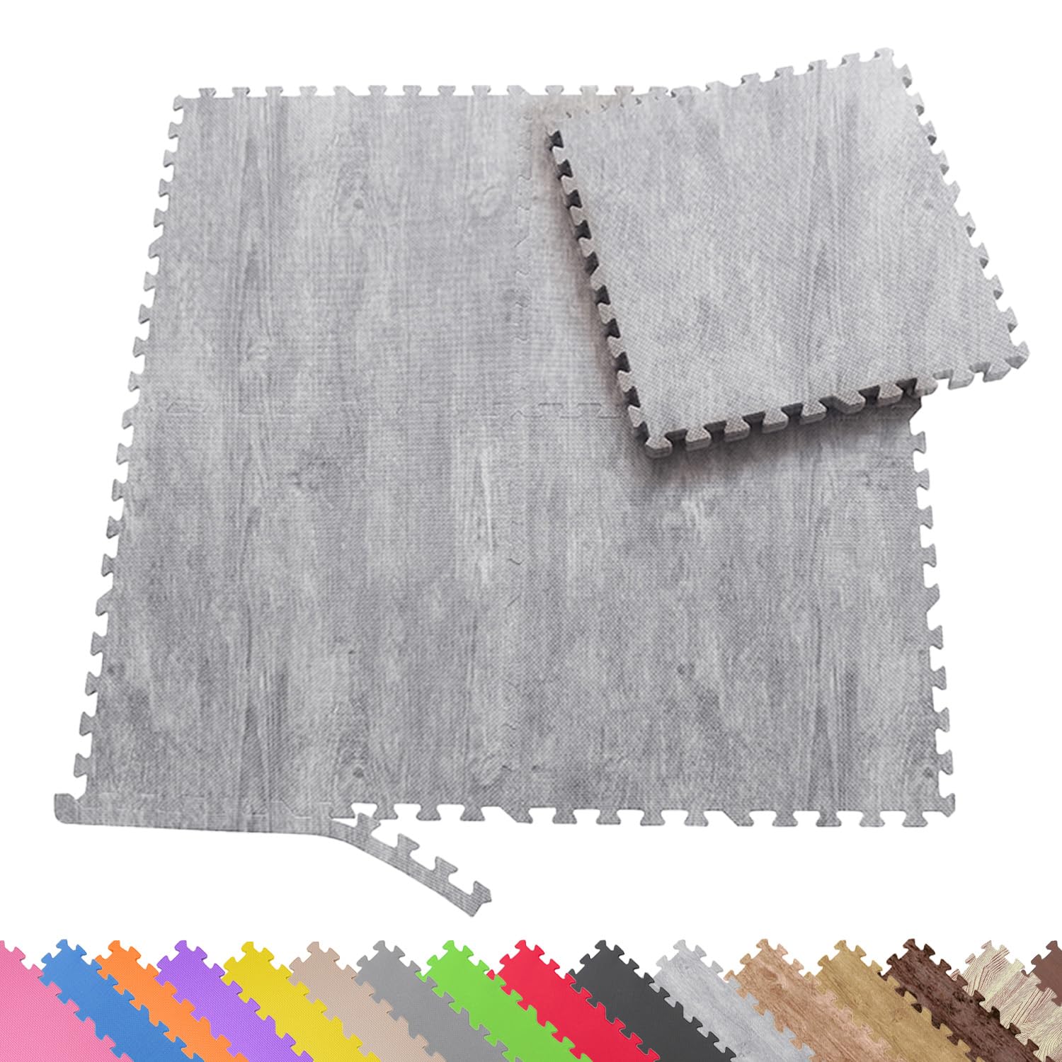 Sporttrend 24 - Beschermende matten en randstukken set 4-72-delig zwart en andere kleuren 60x60x1cm en 30x30x1cm | vloerbeschermingsmat onderlegmat voor fitnessapparaten sporttoestellen Sporttrend 24 - Beschermende matten en randstukken set 4-72-delig zwart en andere kleuren 60x60x1cm en 30x30x1cm | vloerbeschermingsmat onderlegmat voor fitnessapparaten sporttoestellen