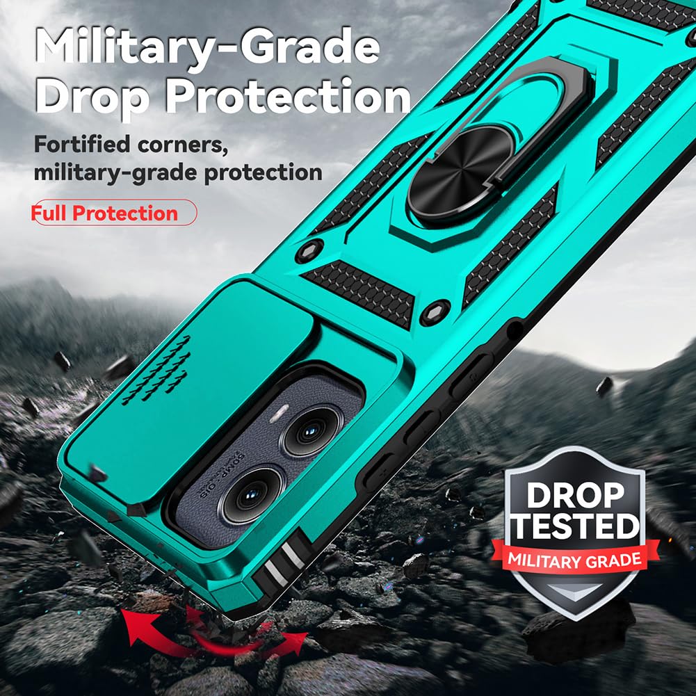 Cover Per Motorola Edge 2024 + Pellicola Vetro Temperato – Custodia Morbida TPU, Antiurto, Design Palloncino - 4