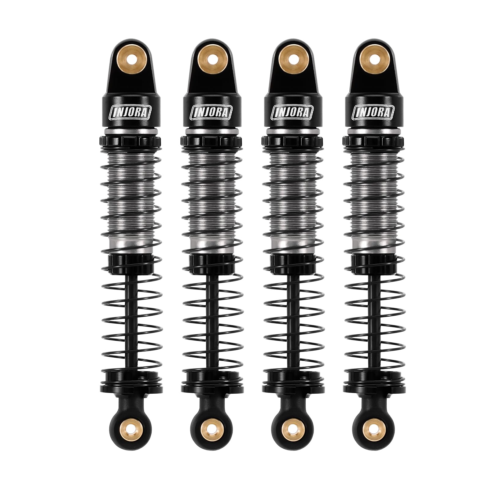 INJORA 52mm Big Bore Shock Absorber Oil Damper for 1/24 RC Crawler Axial AX24 Upgrade