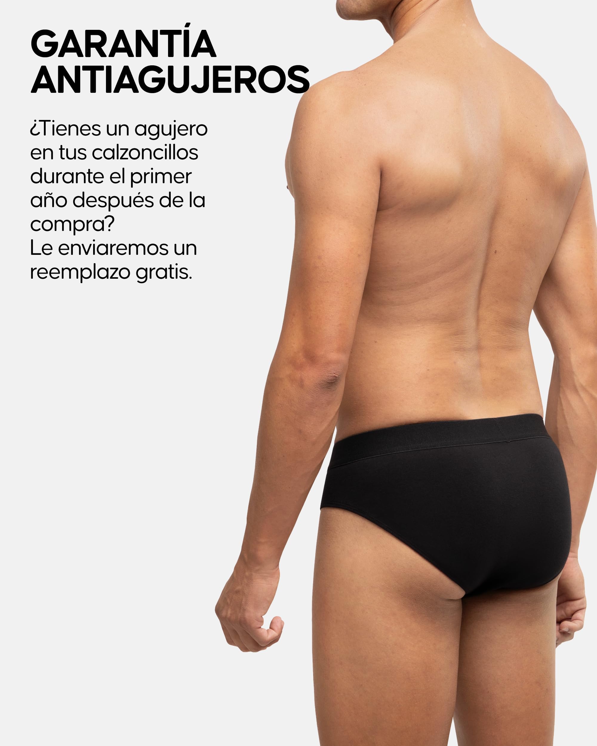 DANISH ENDURANCE Calzoncillos Hombre Slip, Slips Hombre Algodon, Calzoncillos Transpirables, Ropa Interior Hombre, Pack de 3 o 6
