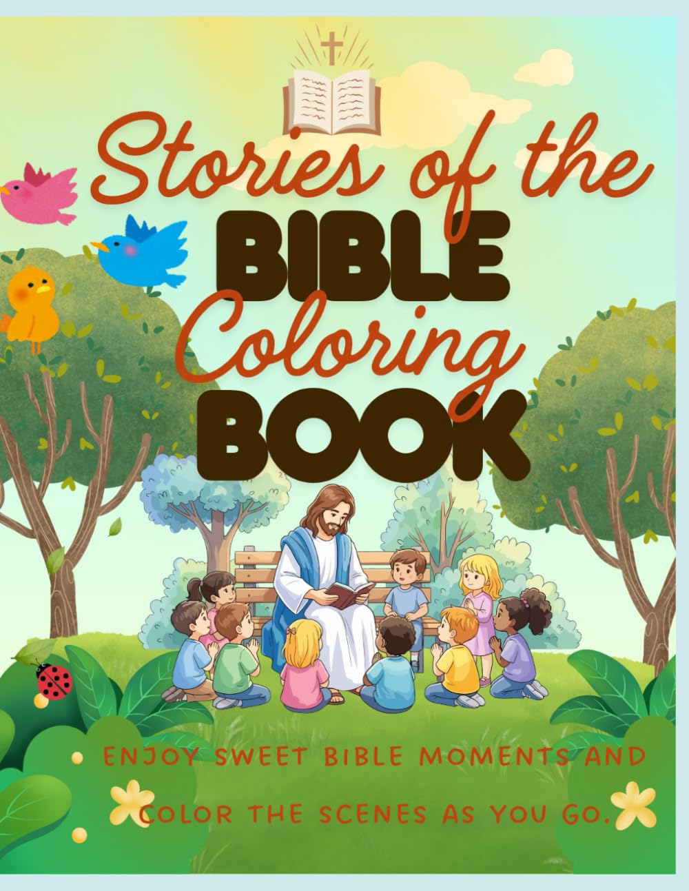 Stories Of The Bible Coloring Book