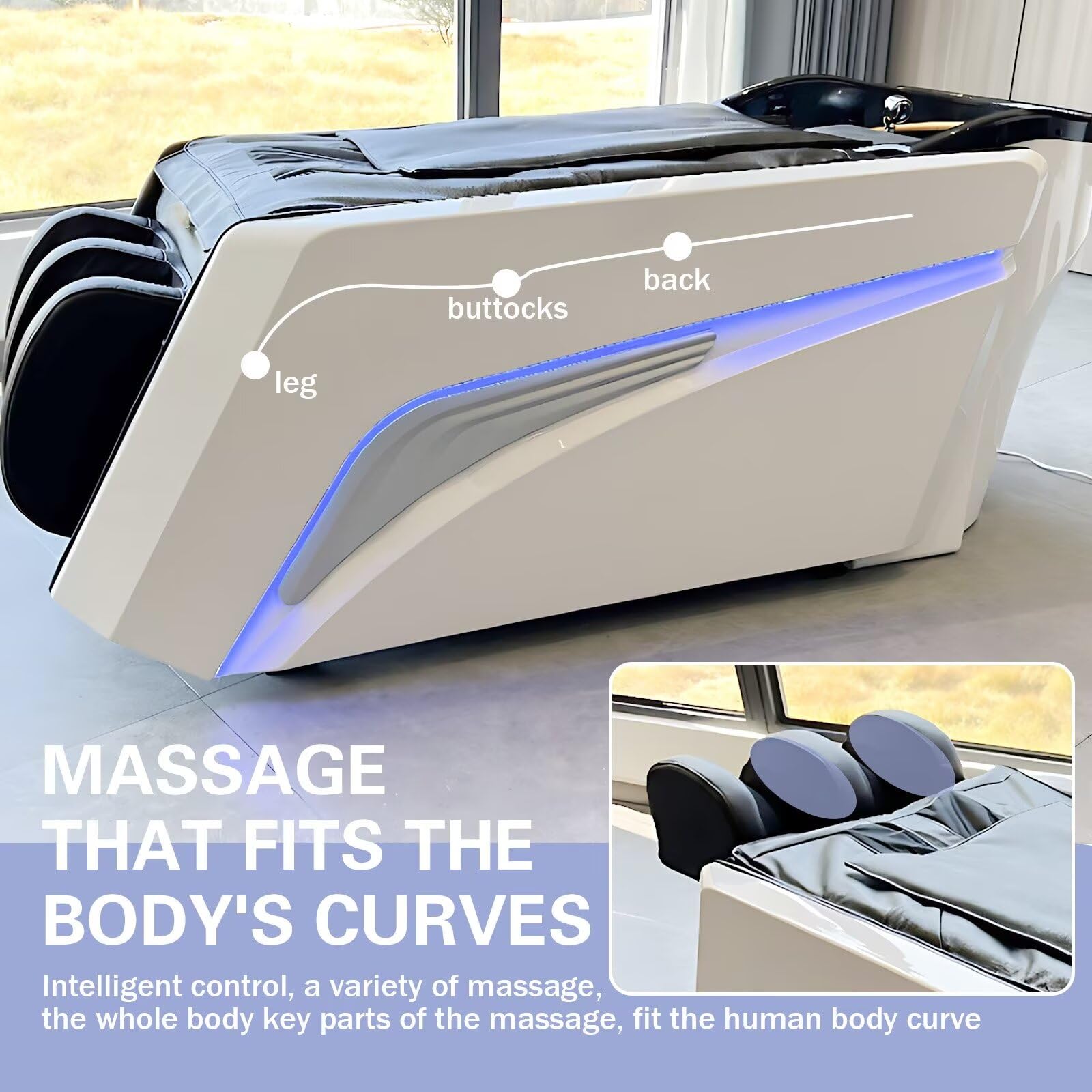 Szampon elektryczny łóżko do masażu do salonu Head Spa