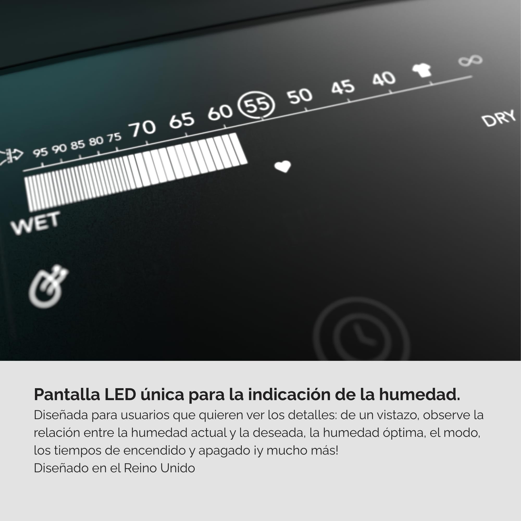 Deshumidificador y Purificador MeacoDry Arete Two 25L – Silencioso 40/50 dB, App Móvil y Alexa, Secado Ropa Rápido, Filtro HEPA, Ideal Hogares 4+ Dormitorios y Espacios Fríos