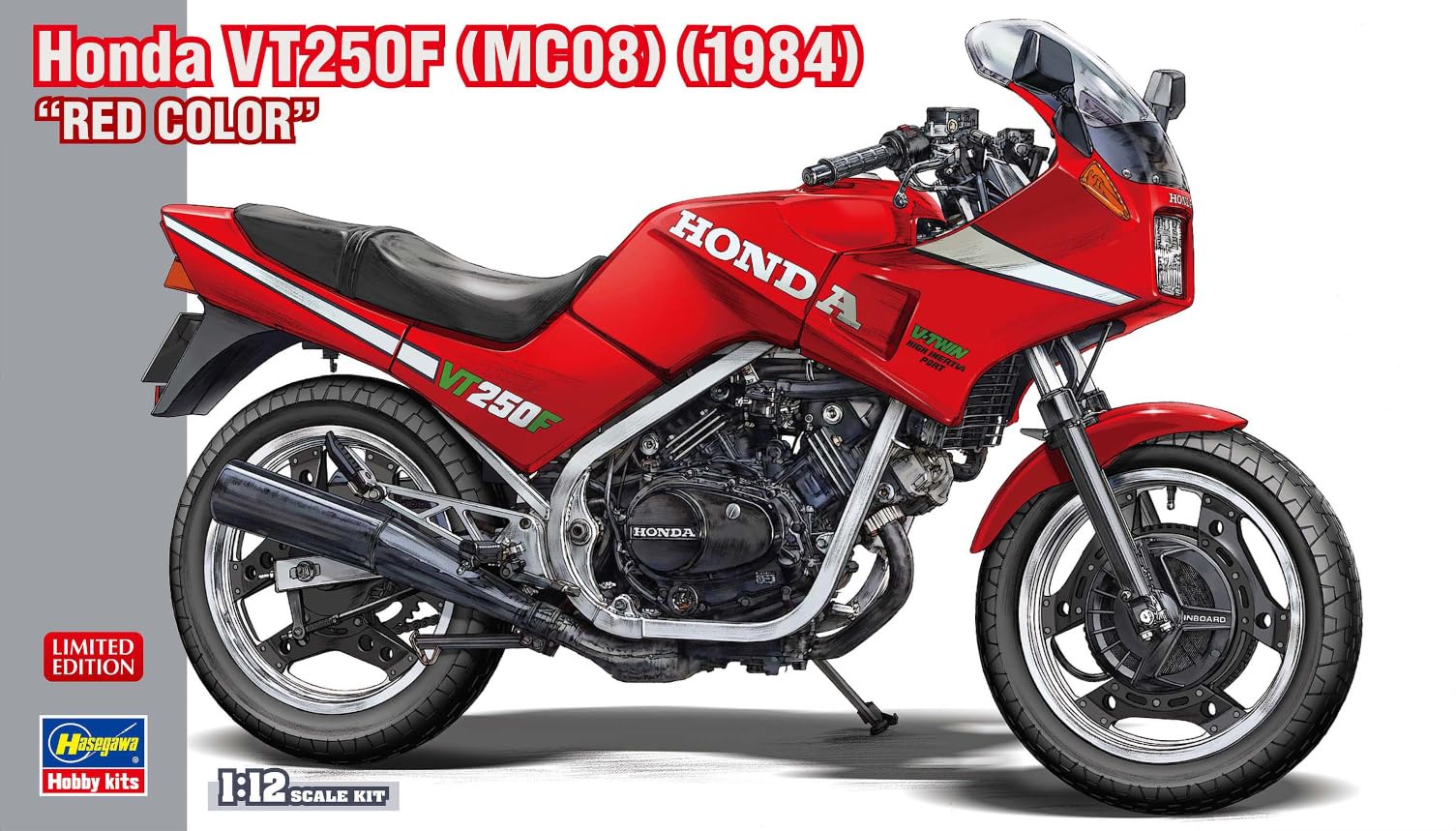 Amazon | ハセガワ 1/12 ホンダ VT250F (MC08) (1984) “レッドカラー