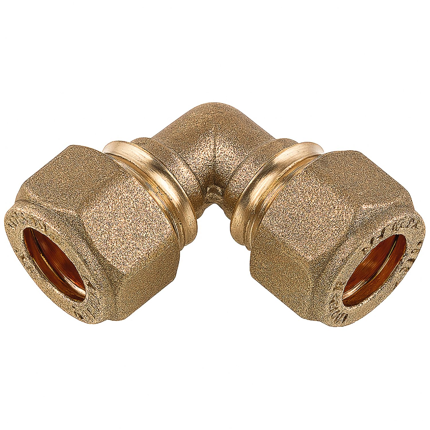 Xcel Home Brass 15Mm Compression Elbow C X C Pipe Fitting