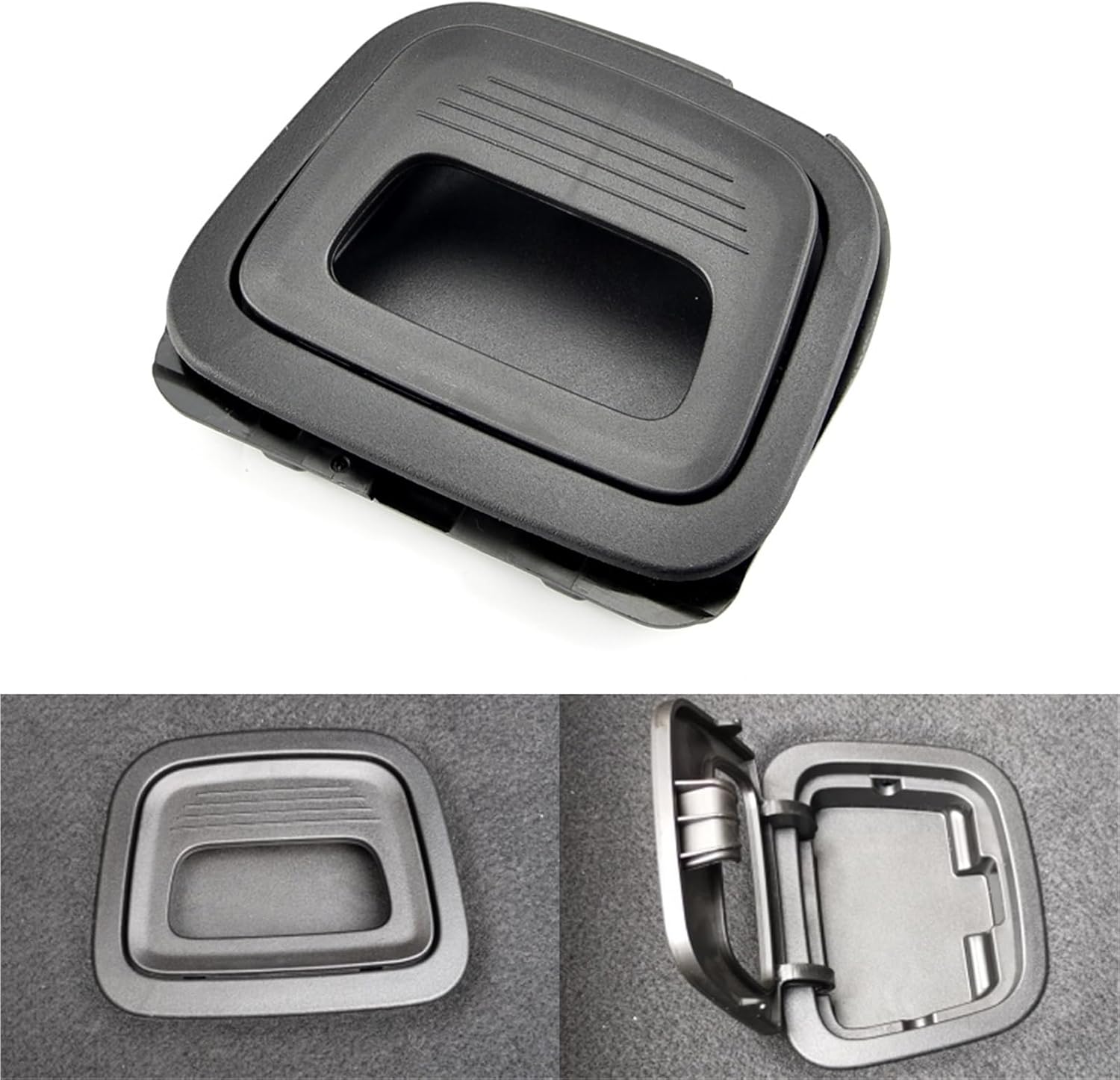 for Mercedes for Benz E Class CLS W213 W238 W257 2015-2021 Rear Luggage Trunk Mat Floor Carpet Handle Cover A09969303009051 Boot Liner Handle