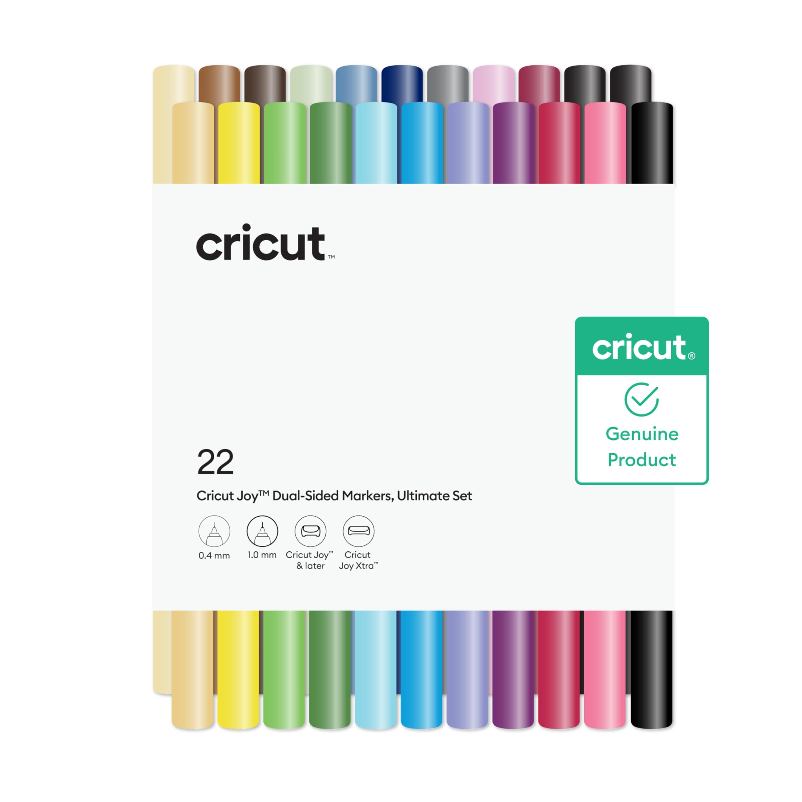 Amazon.com: Cricut® Joy™ Dual-Sided Markers, Ultimate Set (22 ct