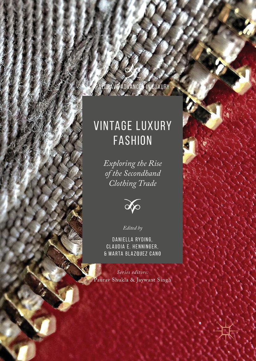 Vintage Luxury Fashion livre anglophone de recherche sur le commerce de luxe d'occasion