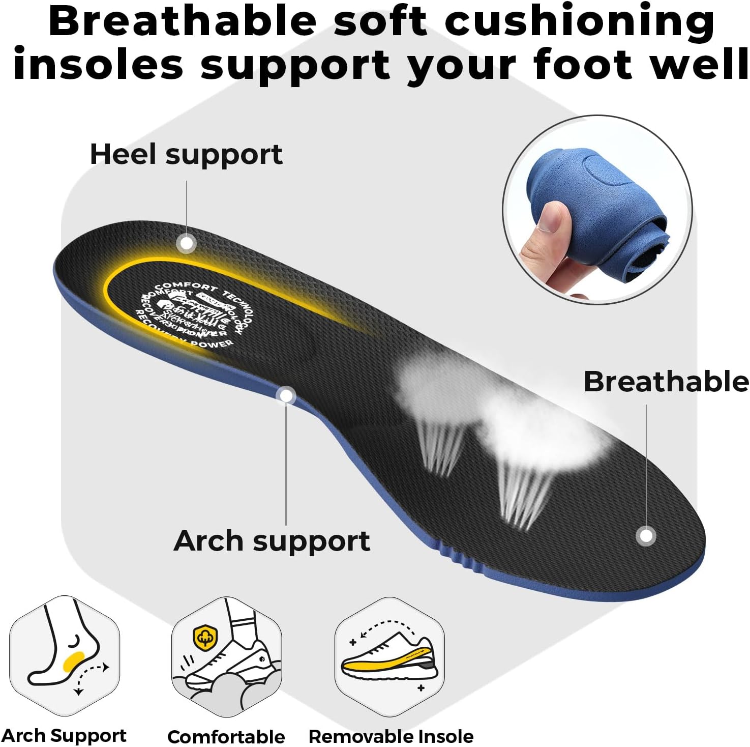 FitVille StepEZ Comfortable Walking Shoes for Women with Adjustable Strap for Swollen Feet Wide Diabetic Shoes Wide Width Orthopedic Shoes for Neuropathy - Image 6