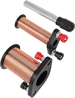 Electromagnet Kit, Secondary Coil Induction Coil Electromagnetic Induction Solenoid for Physics Teaching for Teacher