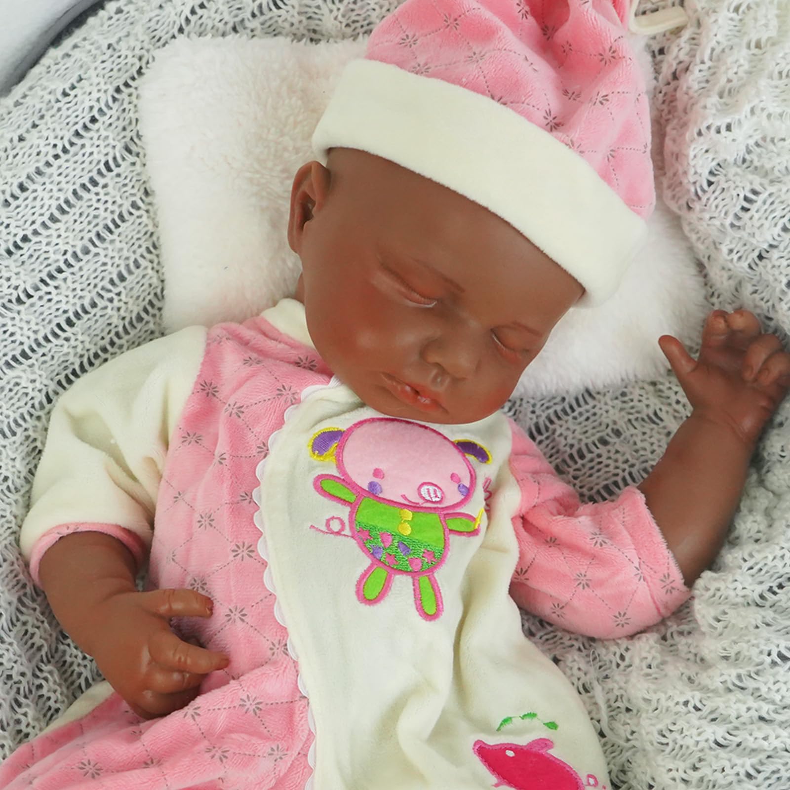 Girl 18 Inch, Full Silicone Baby Doll, Realistic Baby Dolls, Realistic Veins, Not Vinyl, Reborn Baby Dolls Silicone Full Body โ image 1