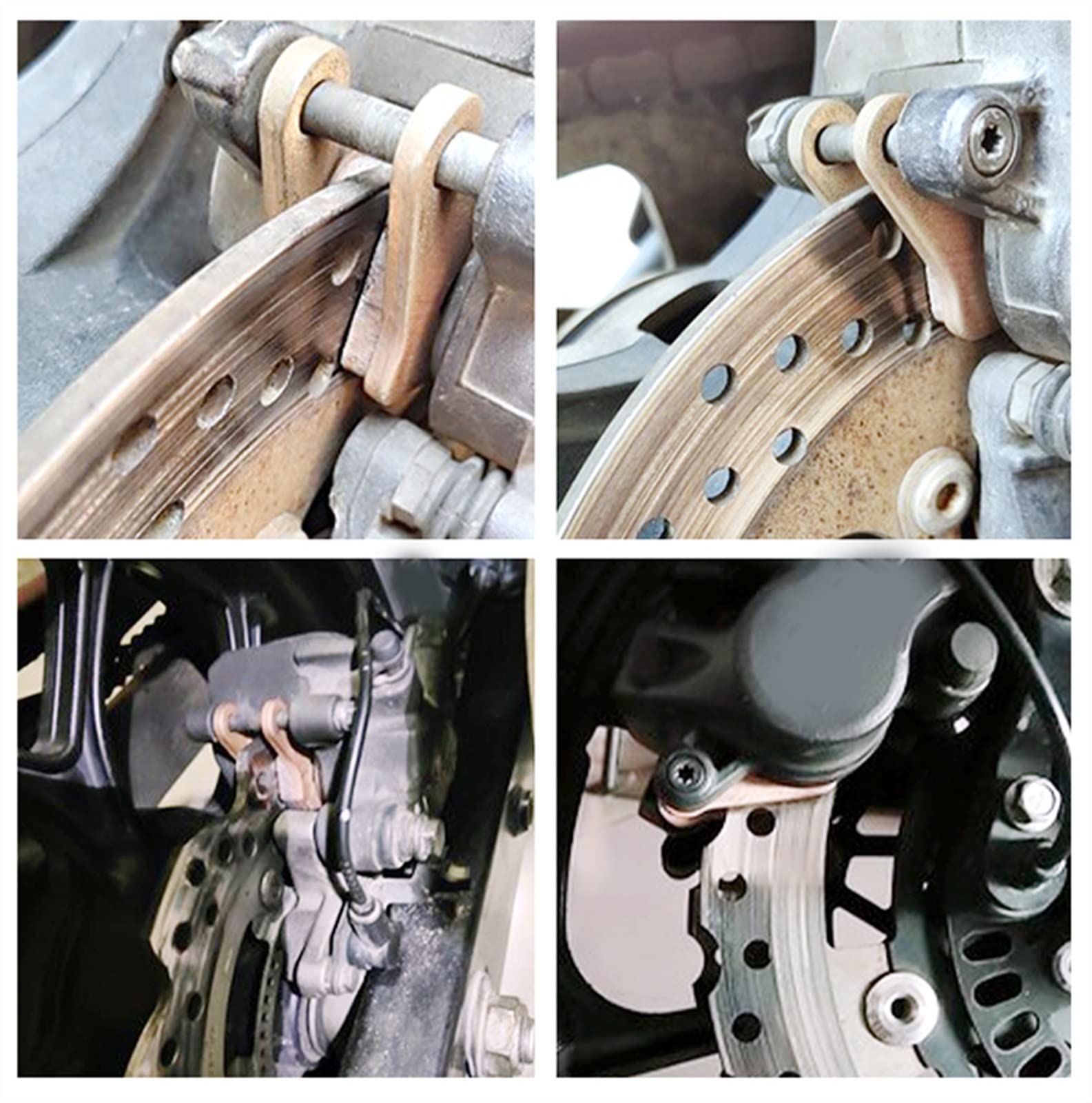 Nonuiny Motorrad Bremsbeläge Vorne - Für BMW G650GS, F650, Xchallenge