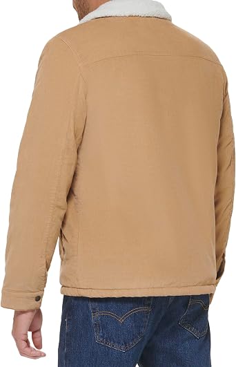 Levi's Men's Corduroy Sherpa Lined Trucker Jacket (Regular & Big & Tall Sizes)