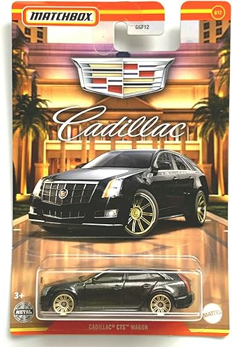 Matchbox Cadillac CTS Wagon [Negro] - Cadillac Series 8/12