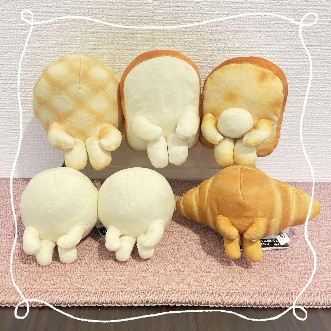 Amazon.co.jp: まちぼうけ ぬいぐるみ ～パンの場合～ 全5種