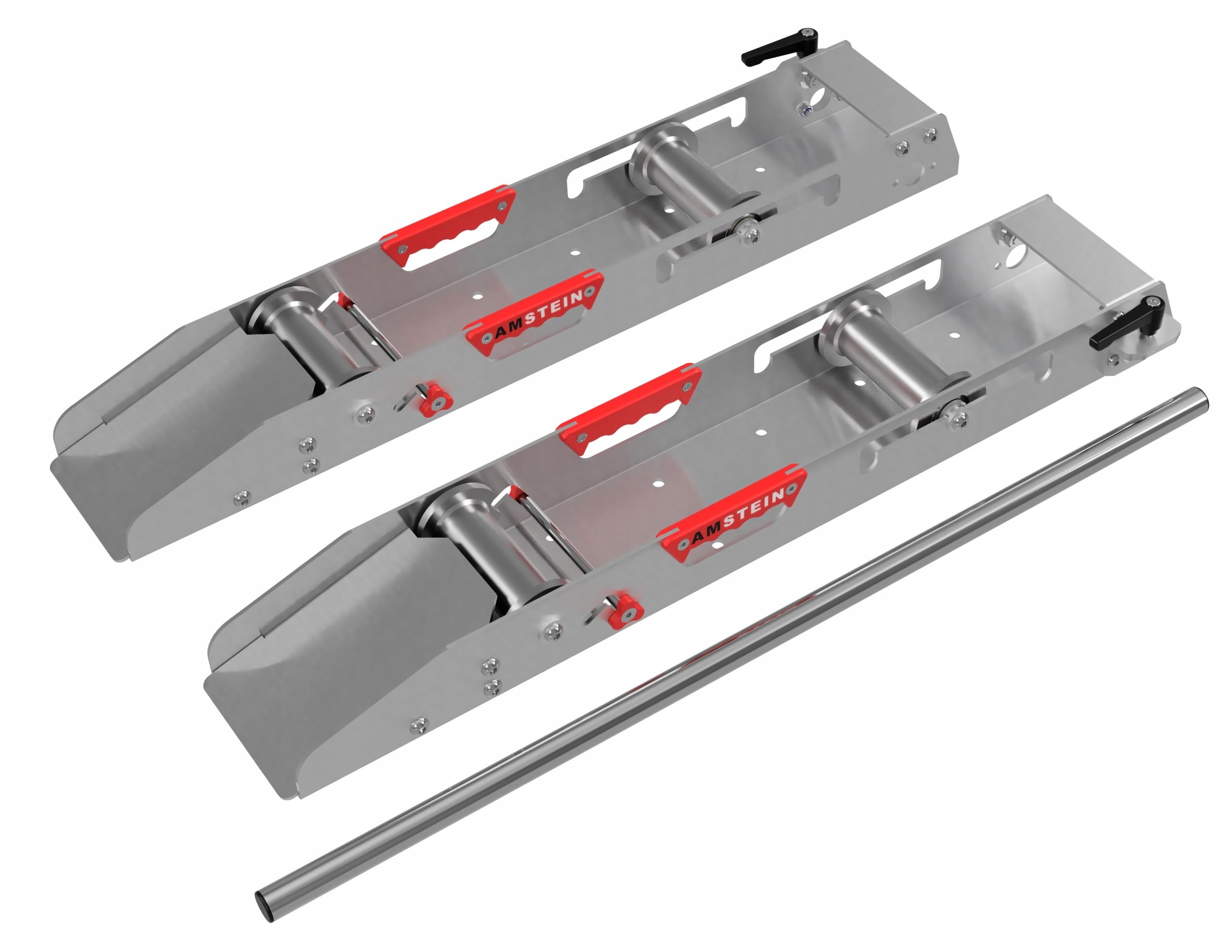 Profi Kabelabwickler AMR-1500 für Kabeltrommeln 600-1600 mm - Bis 1500kg Tragkraft - Robuster Trommelabroller Verzinkt mit Verriegelung & Antirutschmatte für Elektroinstallation Baustelle