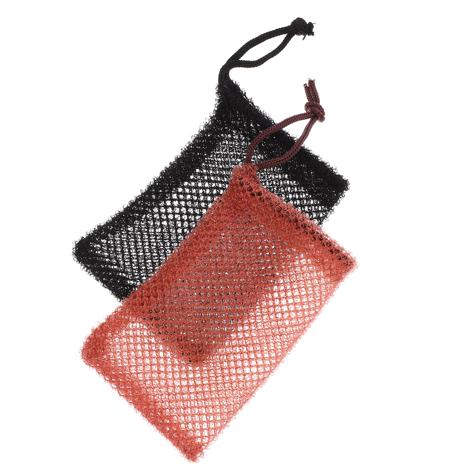 OATIPHO 2Pcs Soap Pouch Portable Soap Storage Bags for Shampoo Bars Foaming Durable Reusable for Travel Home Gym and Camping