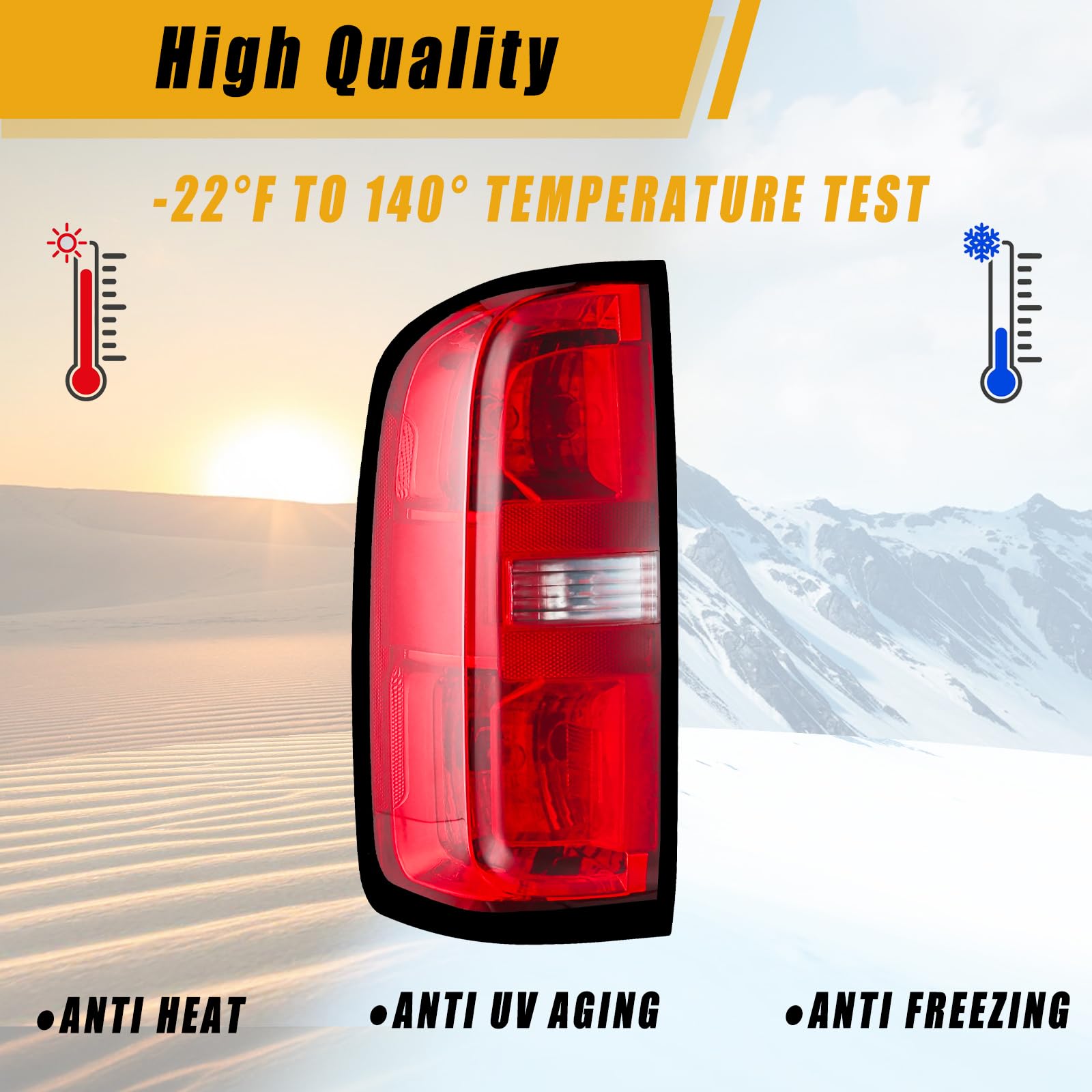 2015-2022 Chevy Colorado Factory Style Tail Light Brake Lamp Left - Foto 8