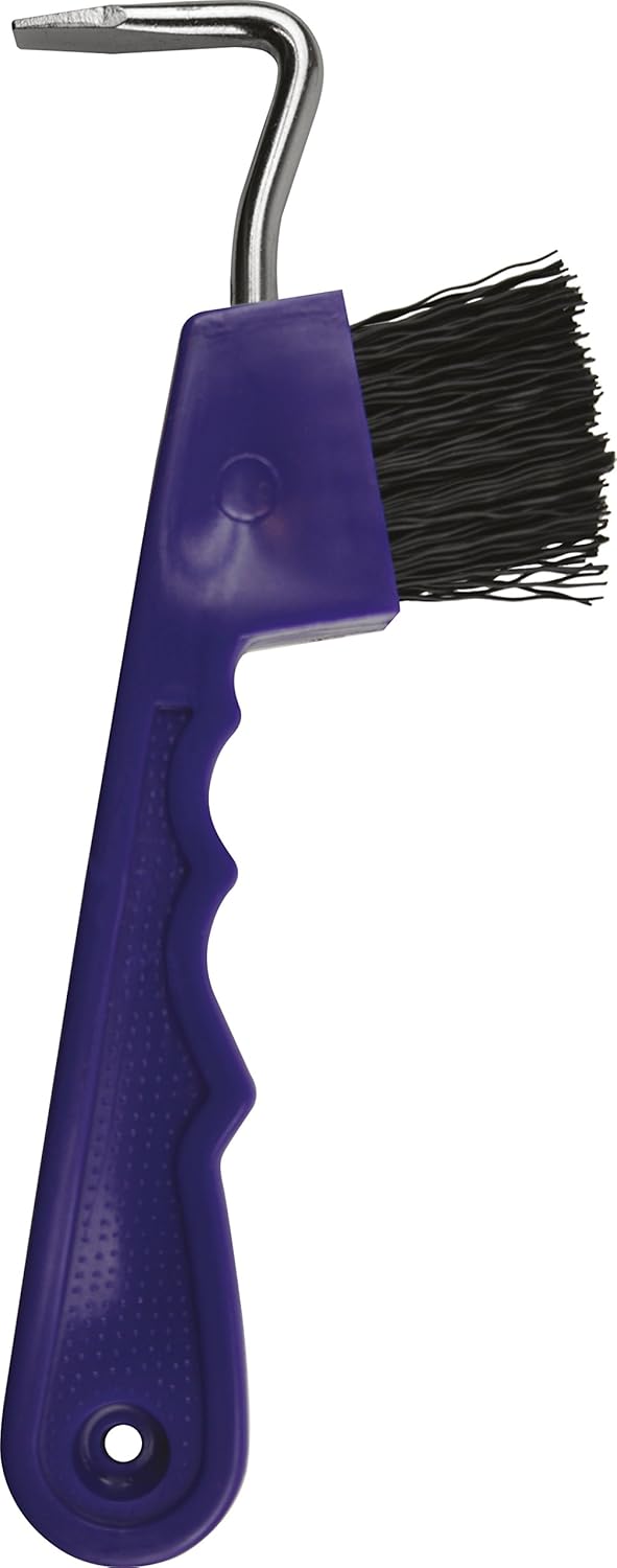 Hoof pick brush - - Red