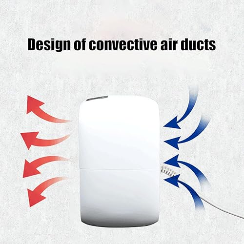 Miniatura 4 de Electric Warmer for Indoor Use,Adjustable Compact with Overheat Defense and Tip-Over Defense