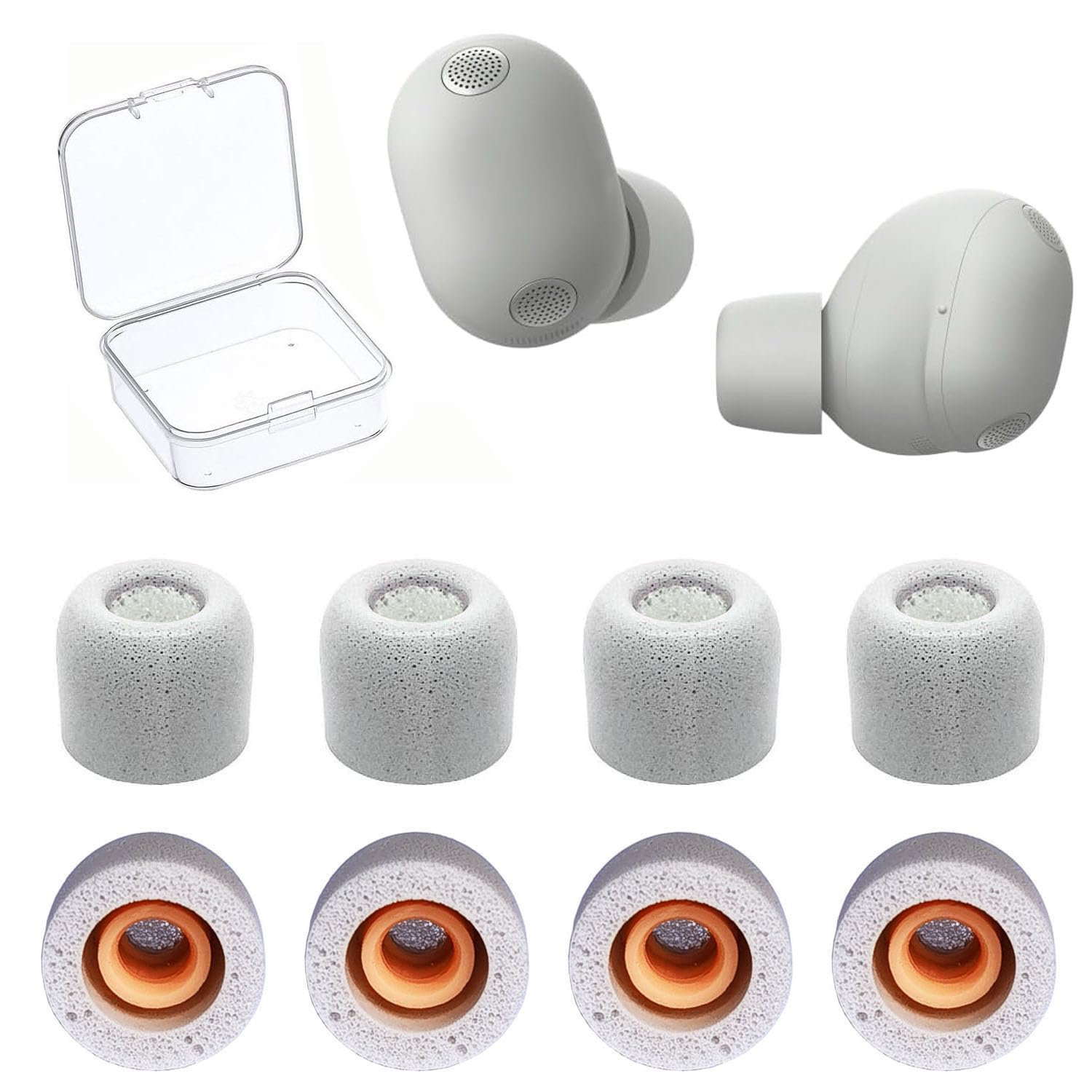 Amazon | VSuRing イヤーピース ソニー用 WF-1000xm6 WF-1000xm5 交換