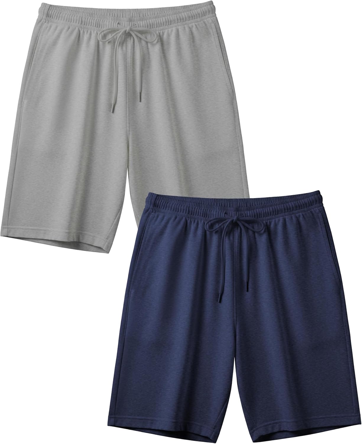 Andrew Scott Men's French Terry Drawstring Shorts|Casual|Lounge | Sweat | Workout | Multi Packs Colors