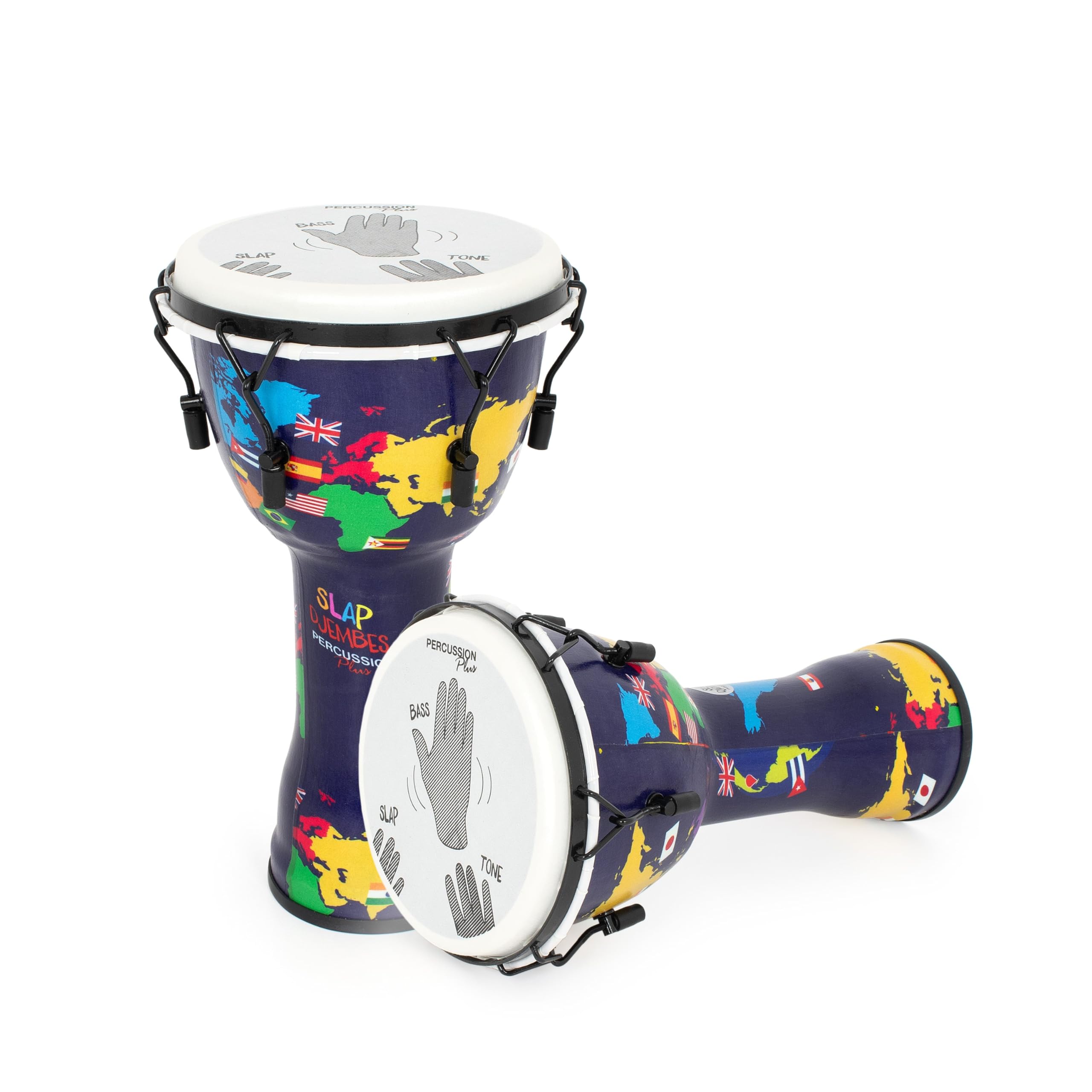 Djembé Slap Percussion Plus à accordage mécanique rapide de 25,4 cm - 8