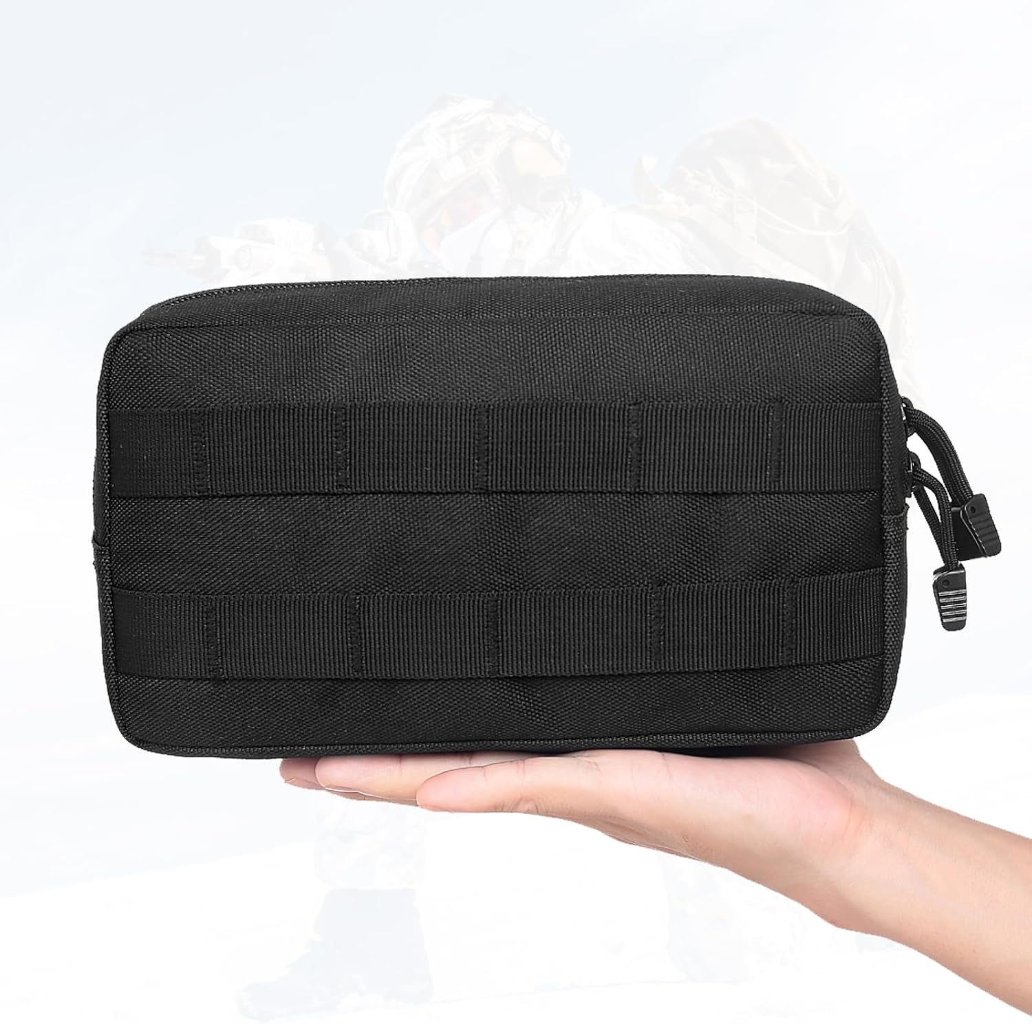 TRIWONDER Molle Pouches Tactical Admin EDC Gear Utility Pouch Waist Bags for Small Tool Horizontal Modular Organization image 5