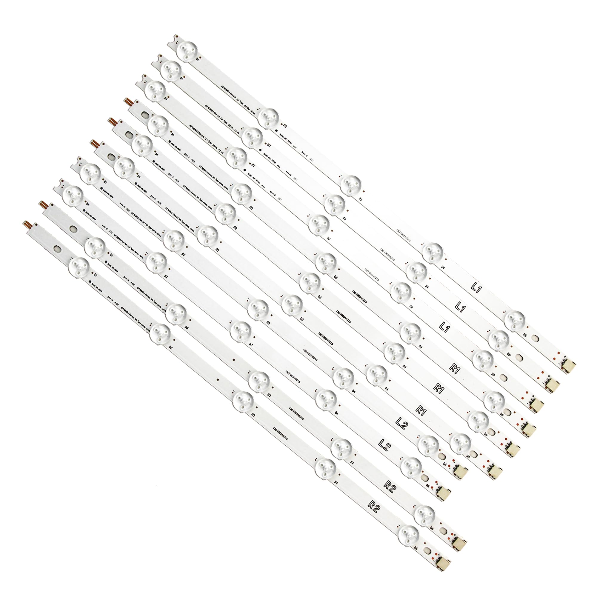 GuuYebe LED Backlight Strip TV Replacement Part for 6916L-1385A 1386A 1387A 1388A LC420DUE-SFR1 42LN5400 42LA620V E420I-A0 E420D-A0 42LN5300 42LN541C E420-A0 LC420DUG 42LN5710 42LA615V 42LN575V