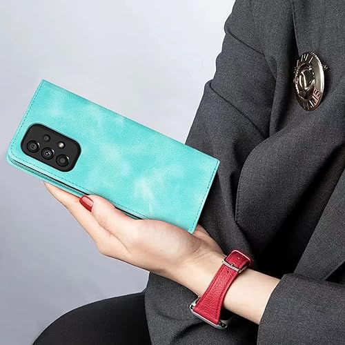 Miniatura 6 de Havaya Funda para teléfono Samsung Galaxy A53 con tarjetero, para Galaxy A53 0.18 oz, funda tipo cartera para mujer, SM-A536U, con ranuras para