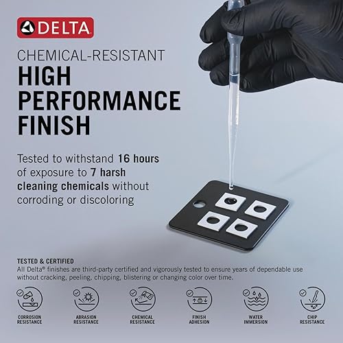 Miniatura 13 de Delta Faucet Nicoli - Grifo con distancia cromado para el baño, para 3 agujeros Inoxidable