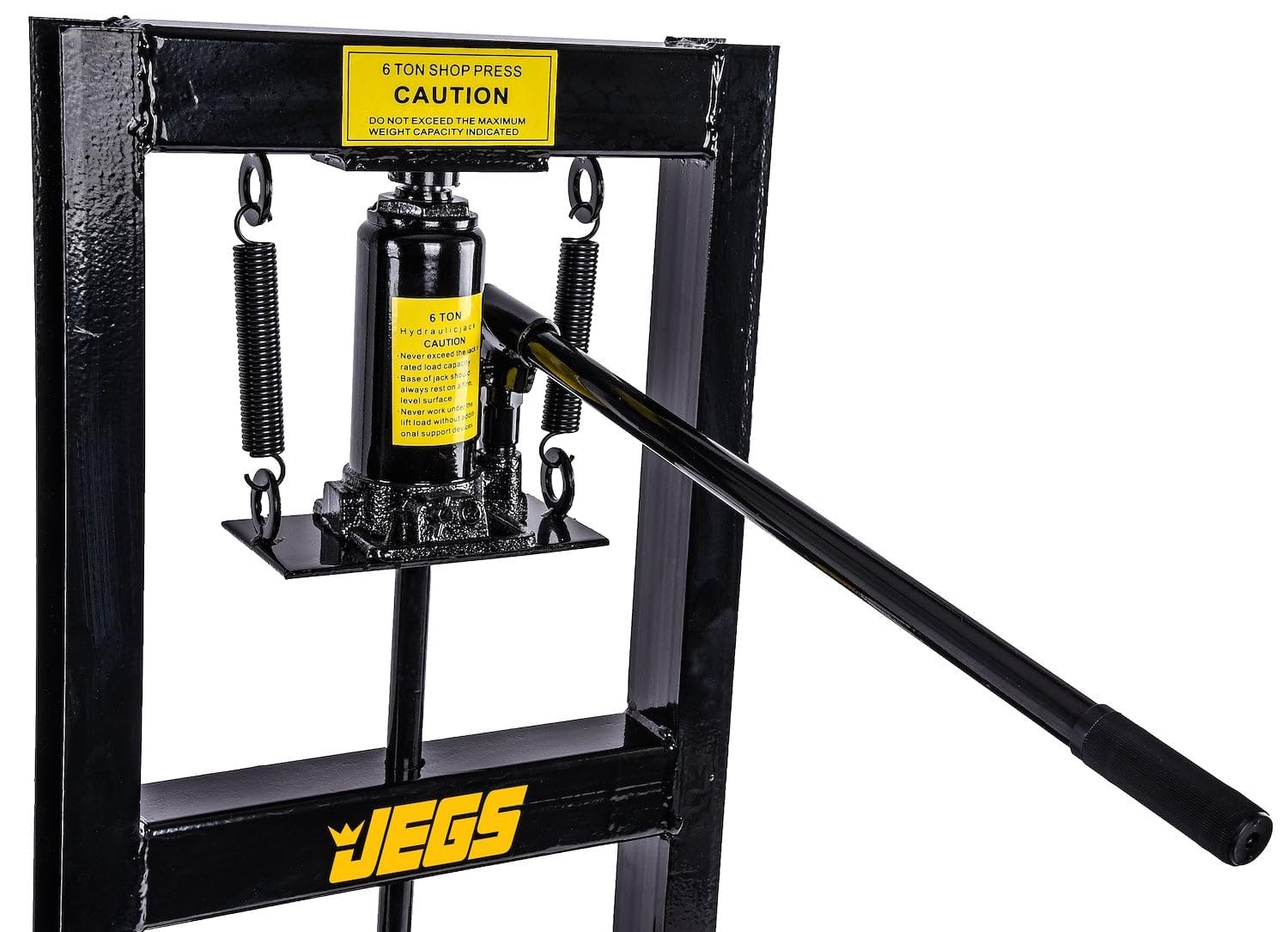 Hydraulic Shop Press [6-Ton] | Hydraulic Shop Press for handle problems like straightening bent control arms and tie rods; steel construction product thumbnail 5