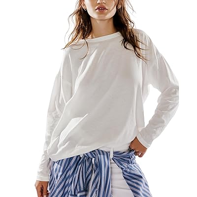 Free People Nina T Shirts Long Sleeve Women