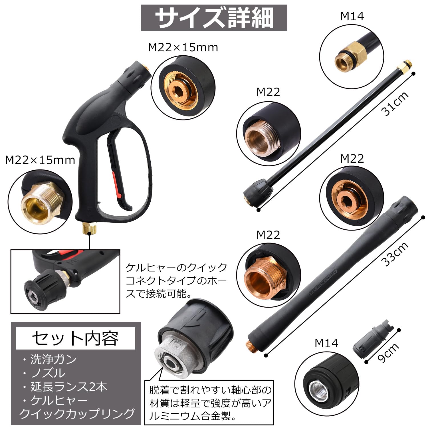 ♥高圧洗浄機♥ 高圧 洗浄 ガン トリガーガン ネジ式 (洗浄ガン単体) Amazon | 〈HOTEISON〉高圧洗浄機 高圧 洗浄 ガン トリガーガン ネジ式